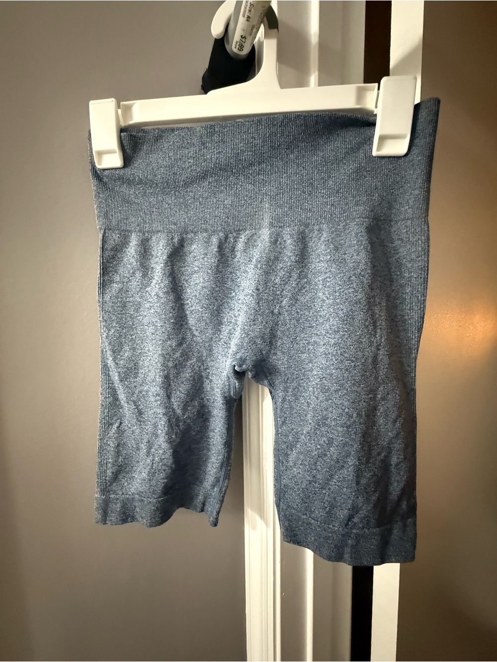 Source Unknown Heather Blue Seamless Bike Shorts